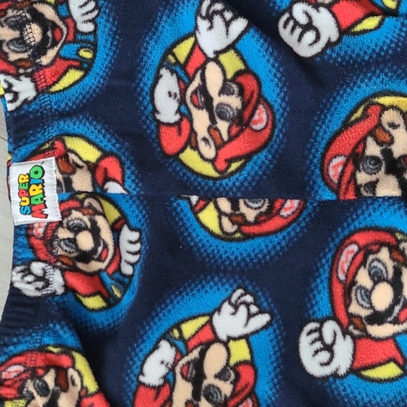 2pc Super Mario Fleece PJ Set - Picture 3 of 6